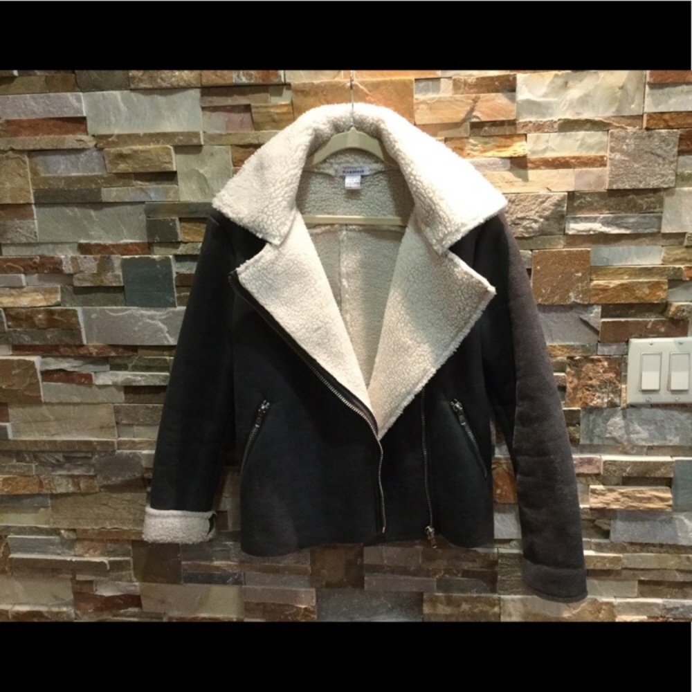 GLAMOROUS - Urban Outfitters Sherpa Moto jacket